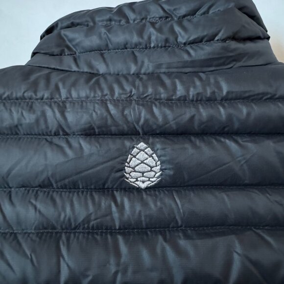 Stio Womens S Pinion Down Puffer Vest Jacket Gray Full Zip Magnet Pertex 100211 - Picture 6 of 9